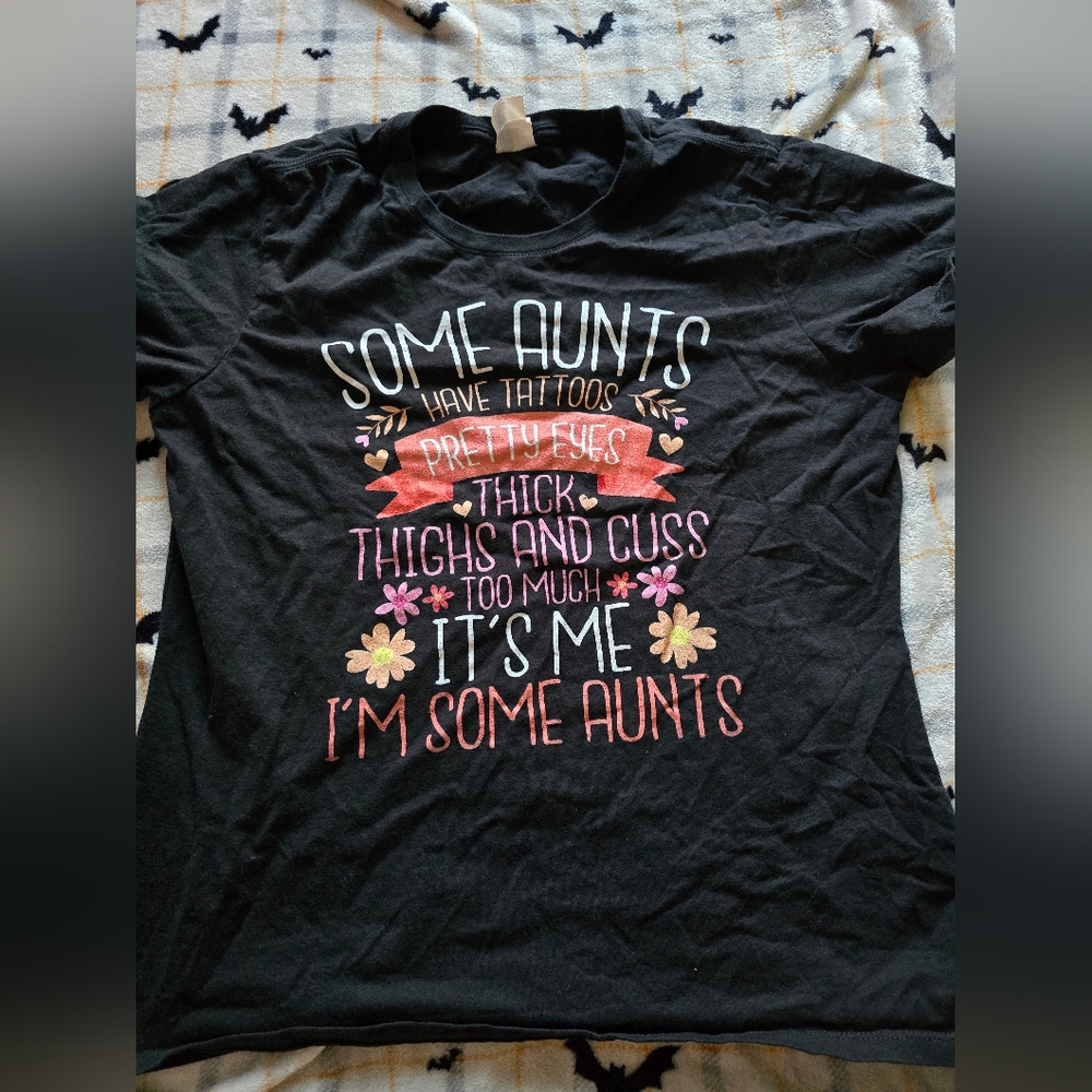 Port & Company L Some Aunts Graphic Tee